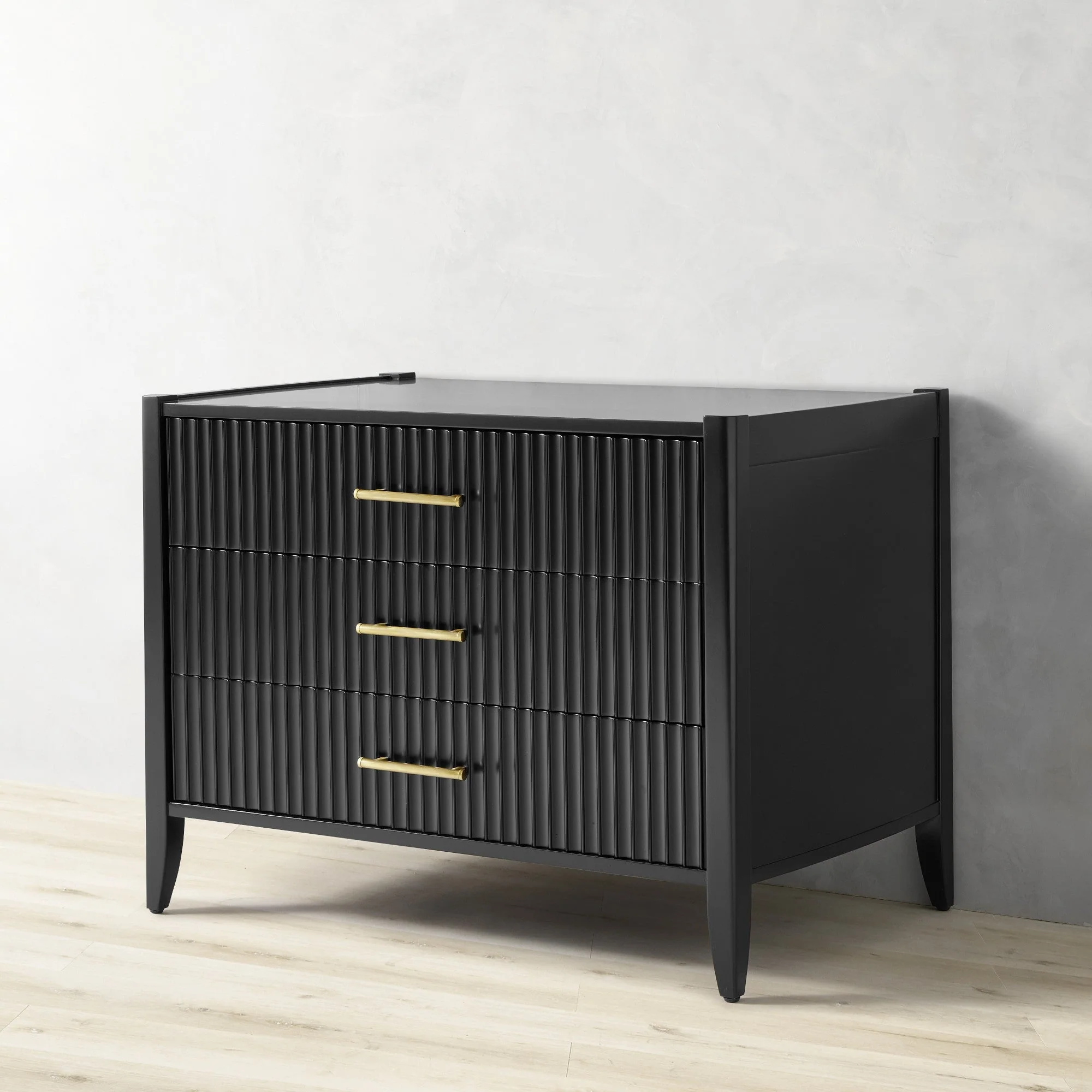 Simply 3-Drawer Nightstand
