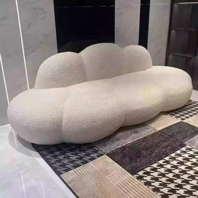Cloud-shaped Alpaca Wool Sofa