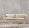 American RH simple and detachable washable sofa