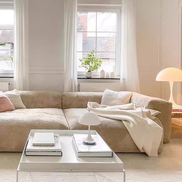 A Light Luxury Lazy Sofa