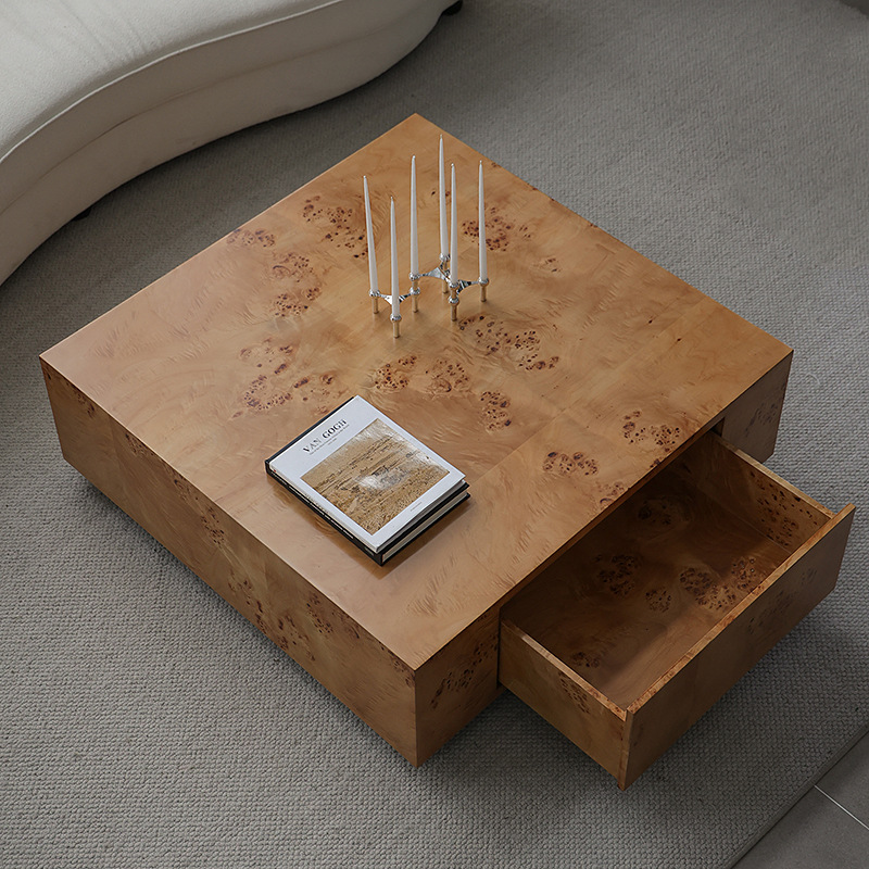 American Tree Bark Coffee Table