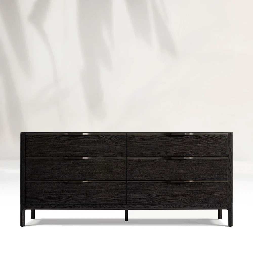 Modern 6-Drawer Dresser