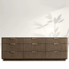 Wooden 9-Drawer Dresser