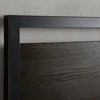 Contemporary Urban and rustic Wood Bed