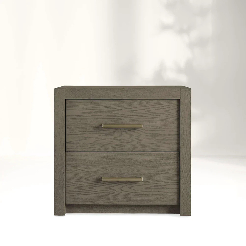 Minimalist Two - drawer Nightstand