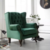 American-style fabric single sofa chair