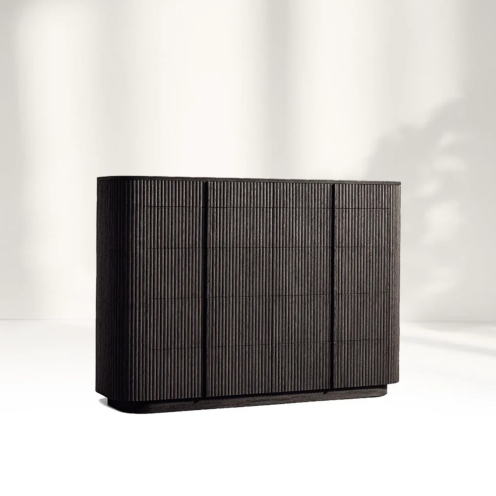Modern Sideboard 10-Drawer Dresser