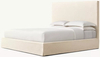  Slipcovered Fabric Panel Bed