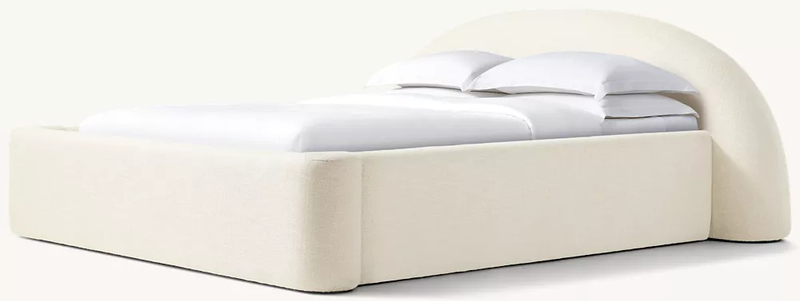 Fabric Panel Bed
