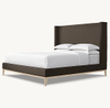  Fabric Shelter Platform Bed - Oak Base