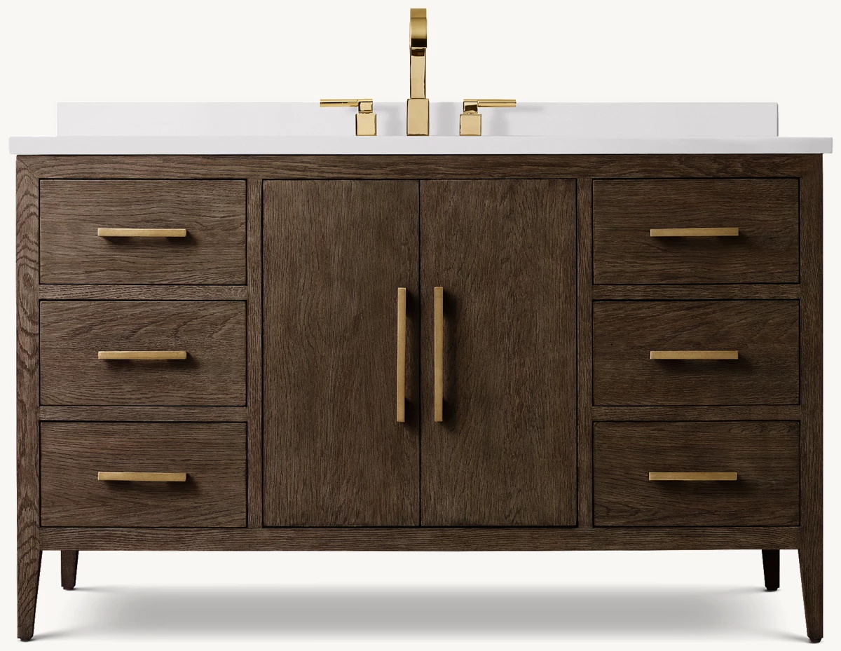 Single extra-wide vanity