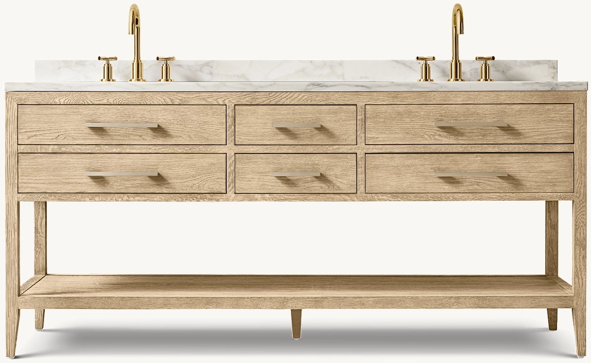 French Contemporary Double Washstand