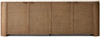 Woven Panel 4-Door Sideboard