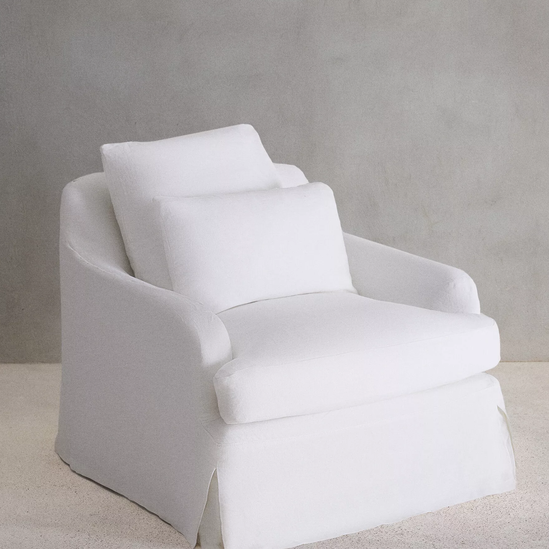 Zen-style Washable Fabric Sofa