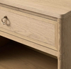 Single Drawer Open Shelf Bedside Table