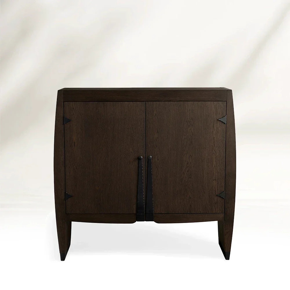 Oak - finish Accent Cabinet
