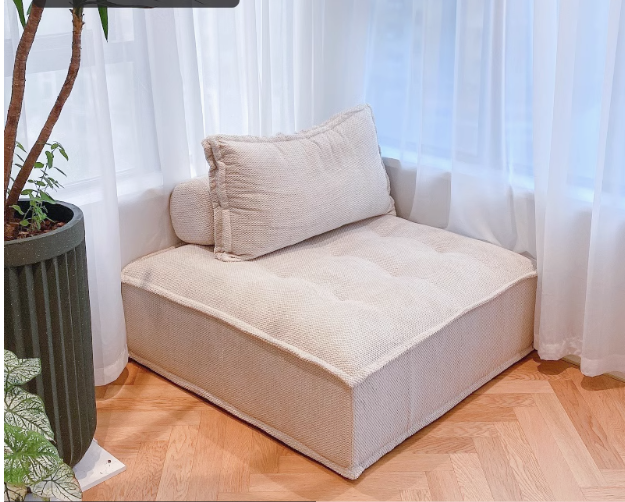 Cotton And Linen Lazy Sofa