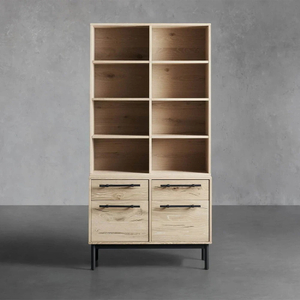 Single Bookcase with File Base