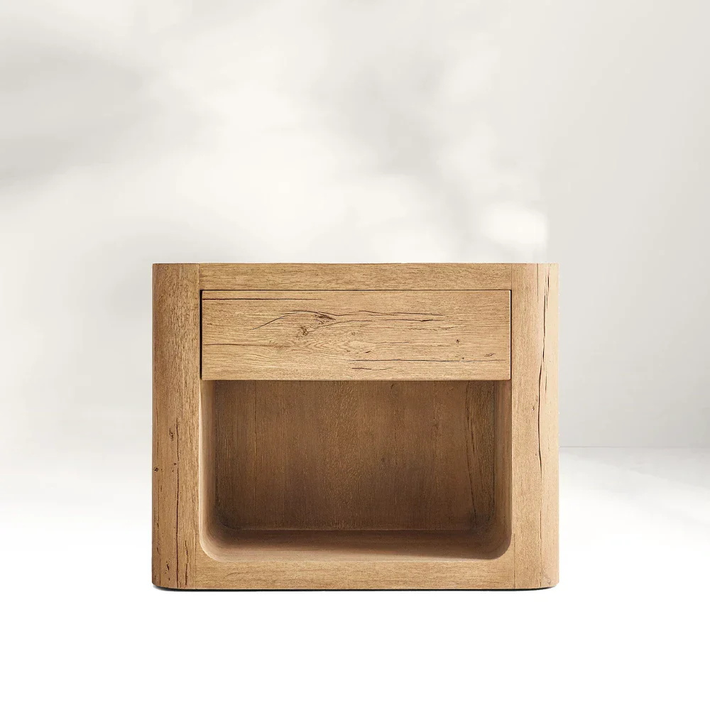 Solid Wood Simple Bedside Cabinet