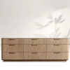 Wooden 9-Drawer Dresser
