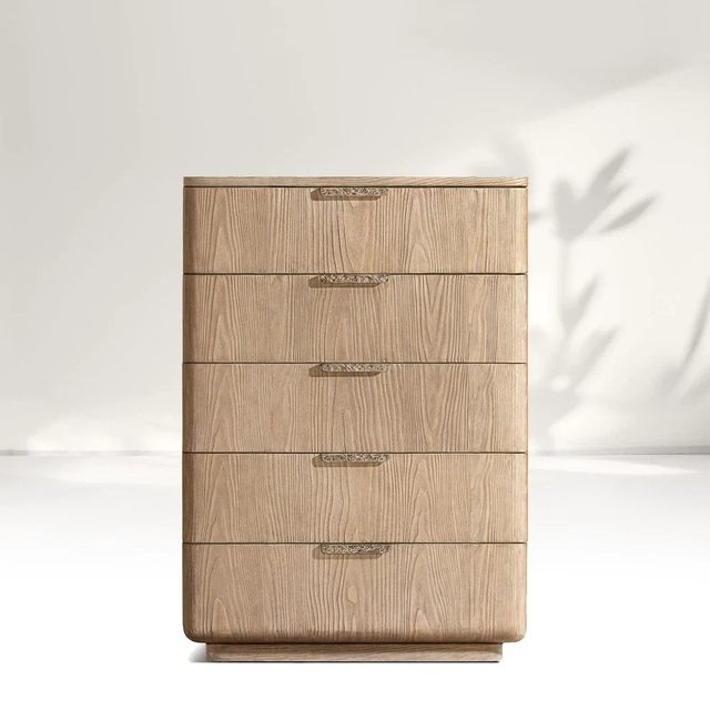 Wooden 5-Drawer Dresser