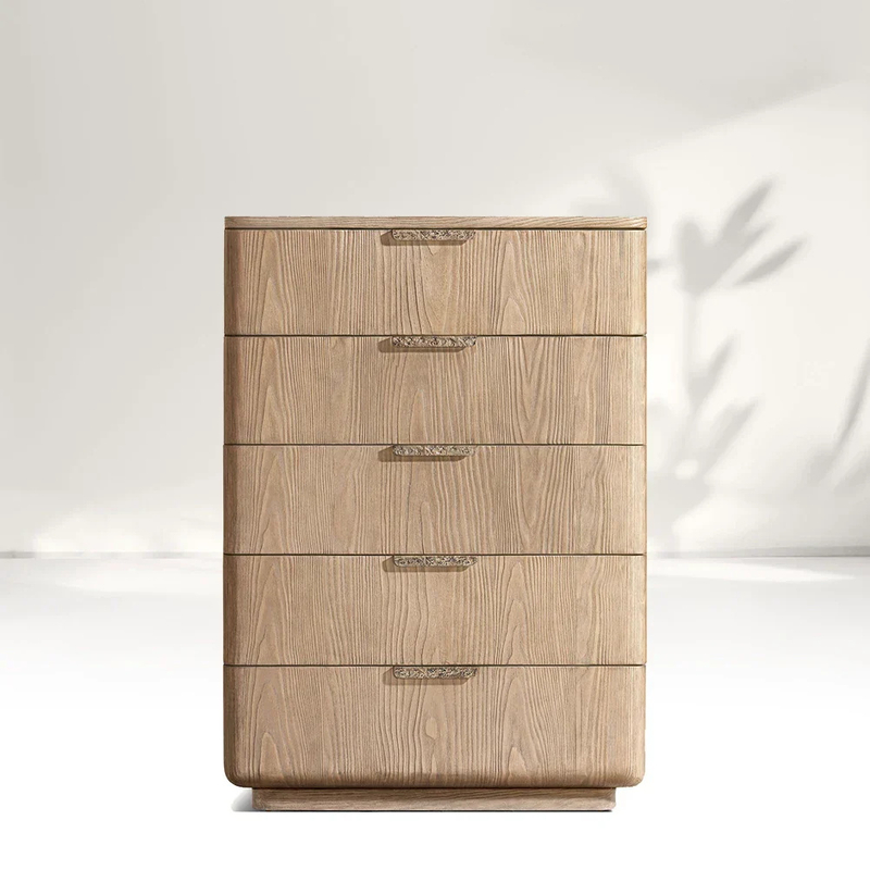 Wooden 5-Drawer Dresser