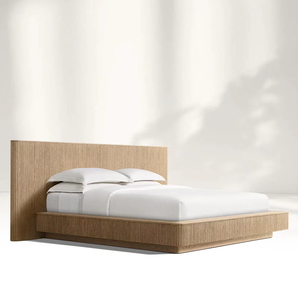Contemporary Natural Bed
