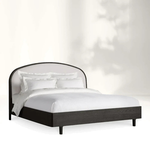 Modern Two - tone Upholstered Bed