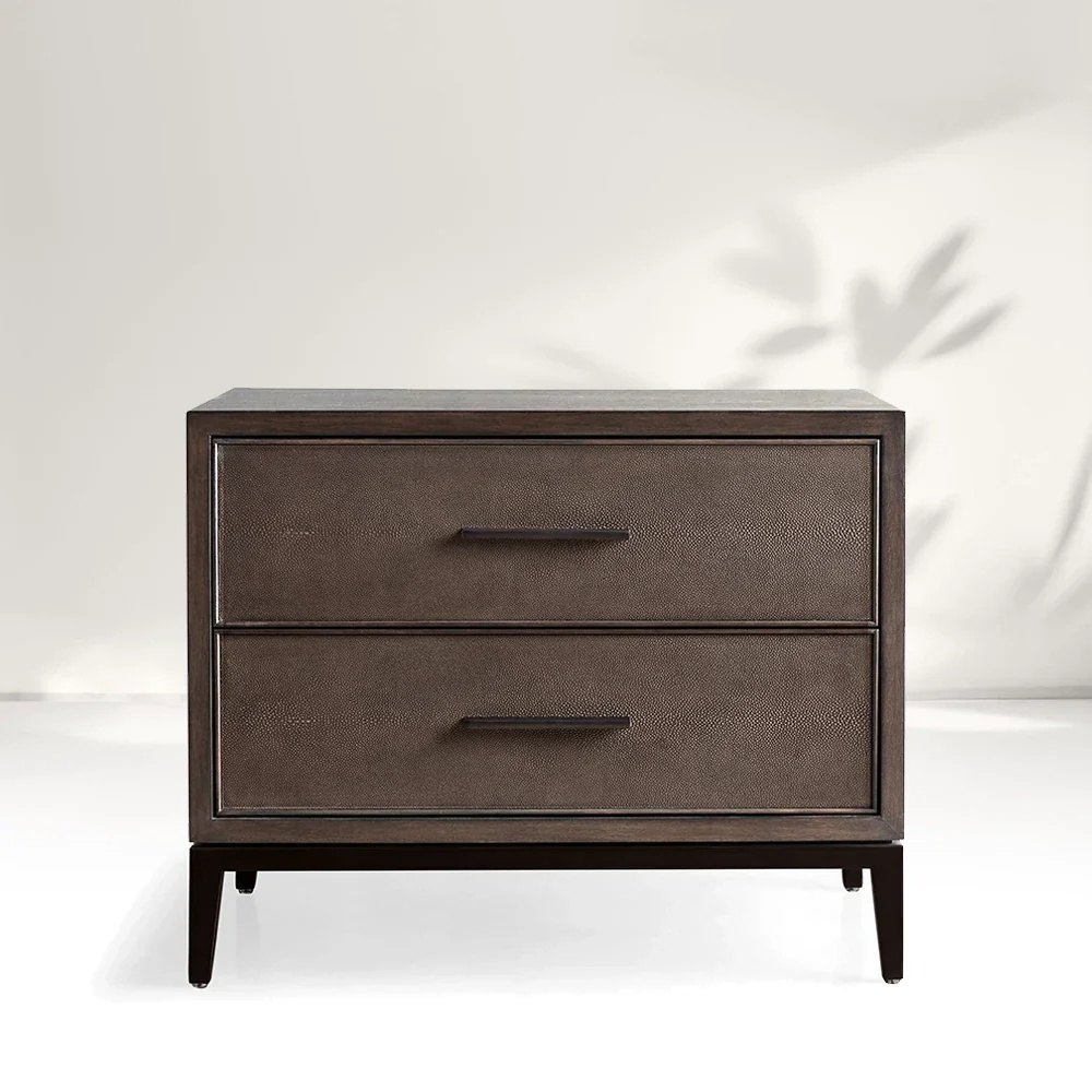  Elegant Two - drawer nightstand