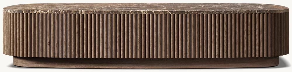 Square Stone-based Coffee Table