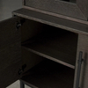 Elegant Silhouette Display Cabinet