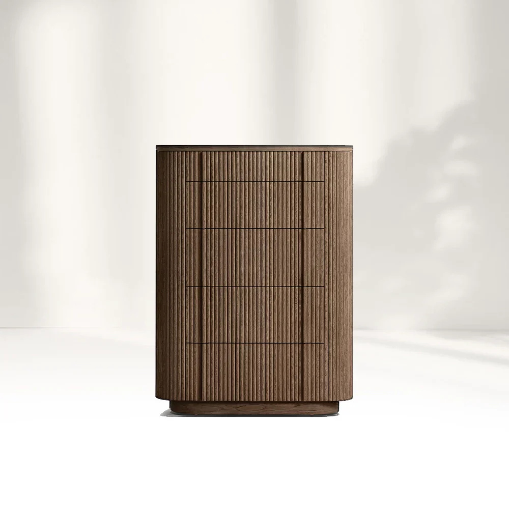 Modern Cabinet 5-Drawer Narrow Dresser