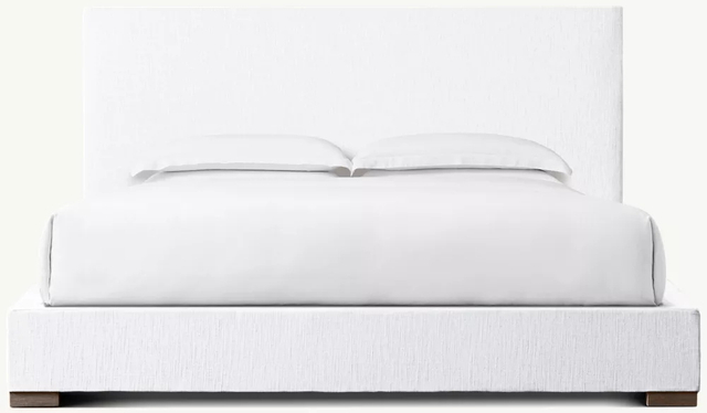 Fabric Panel Plateform Bed