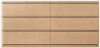 Simple six-drawer cabinet
