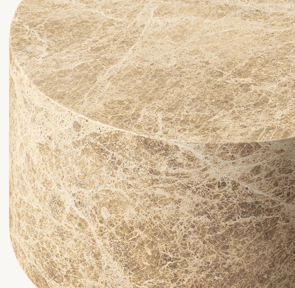  Marble Round Side Table