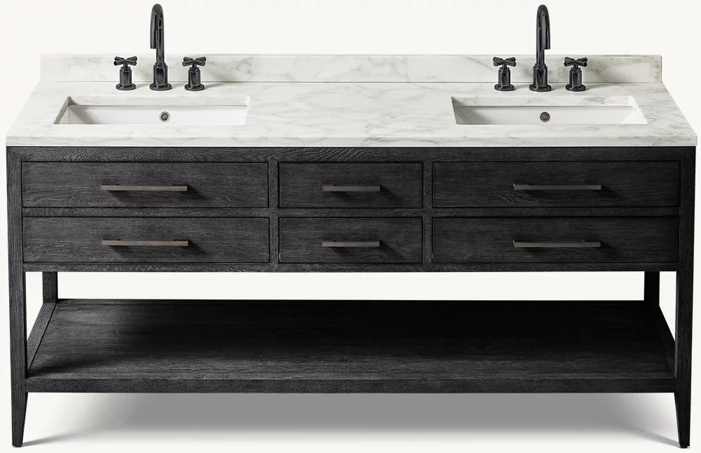French Contemporary Double Washstand