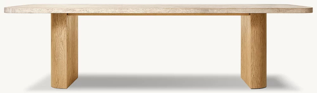 Oak Rectangular Dining Table