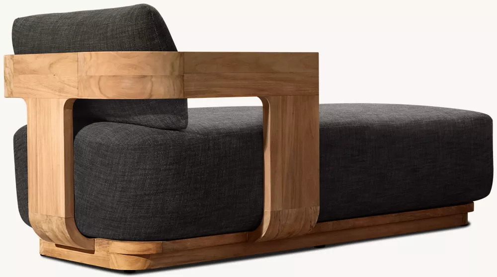 Leisure Teak Outdoor Lounge Chair