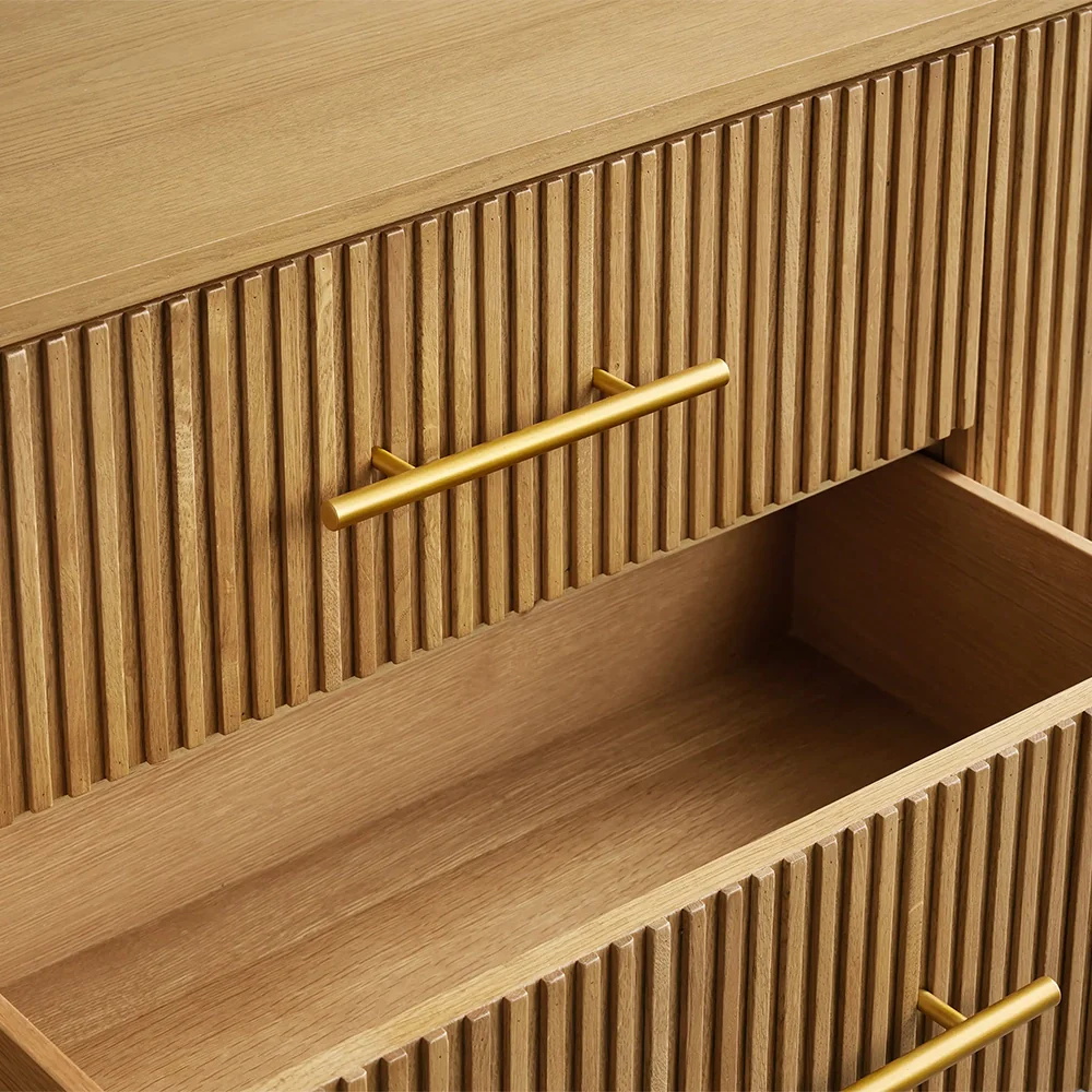white oak buffet cabinet