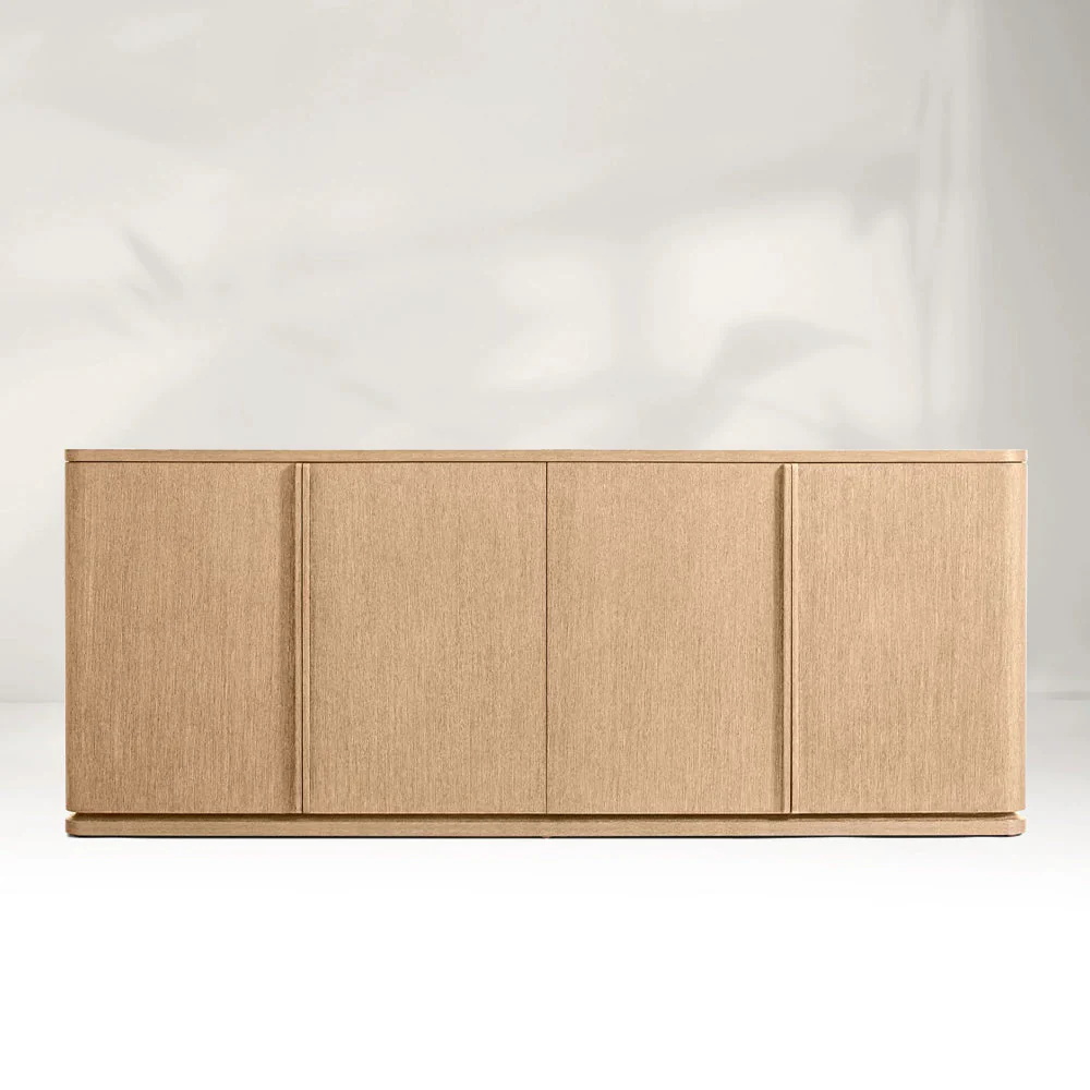 Minimalist 4-Door Sideboard