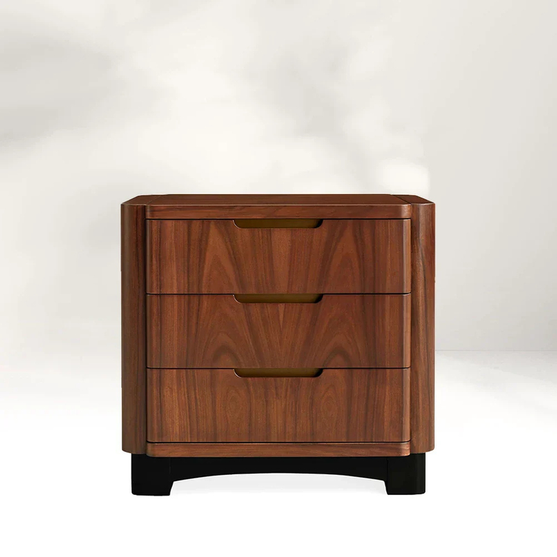 Three - Drawer Bedside Cabinet