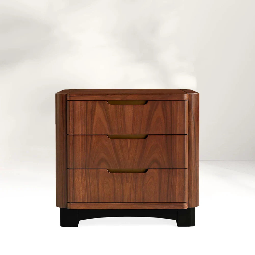 Three - Drawer Bedside Cabinet