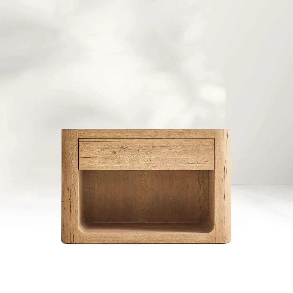 Solid Wood Simple Bedside Cabinet