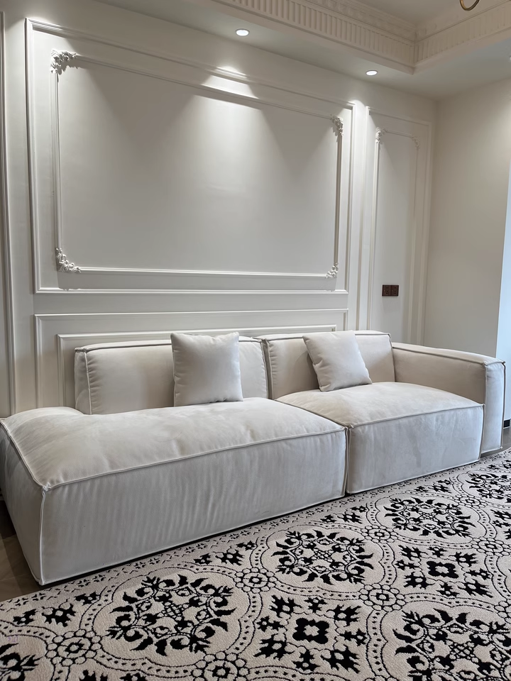 French Winnie Fabric Sofa