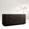 Wooden 6-Drawer Dresser