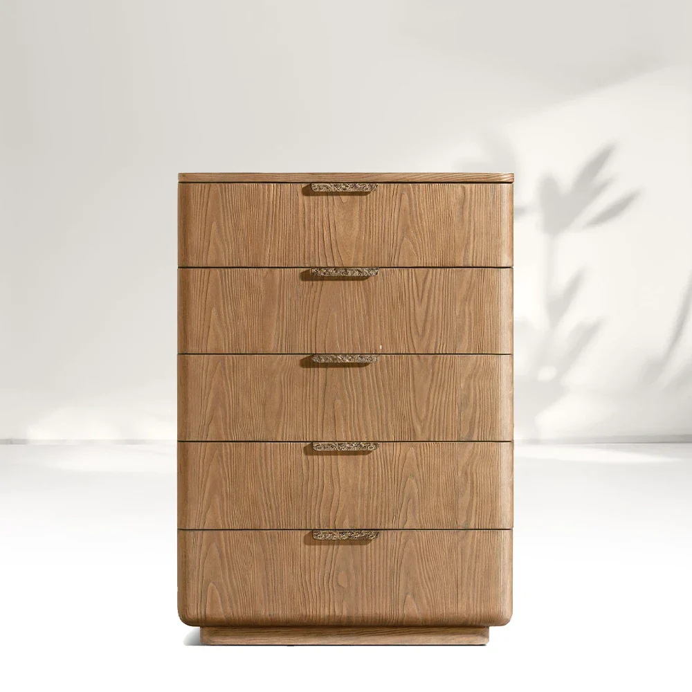 Wooden 5-Drawer Dresser