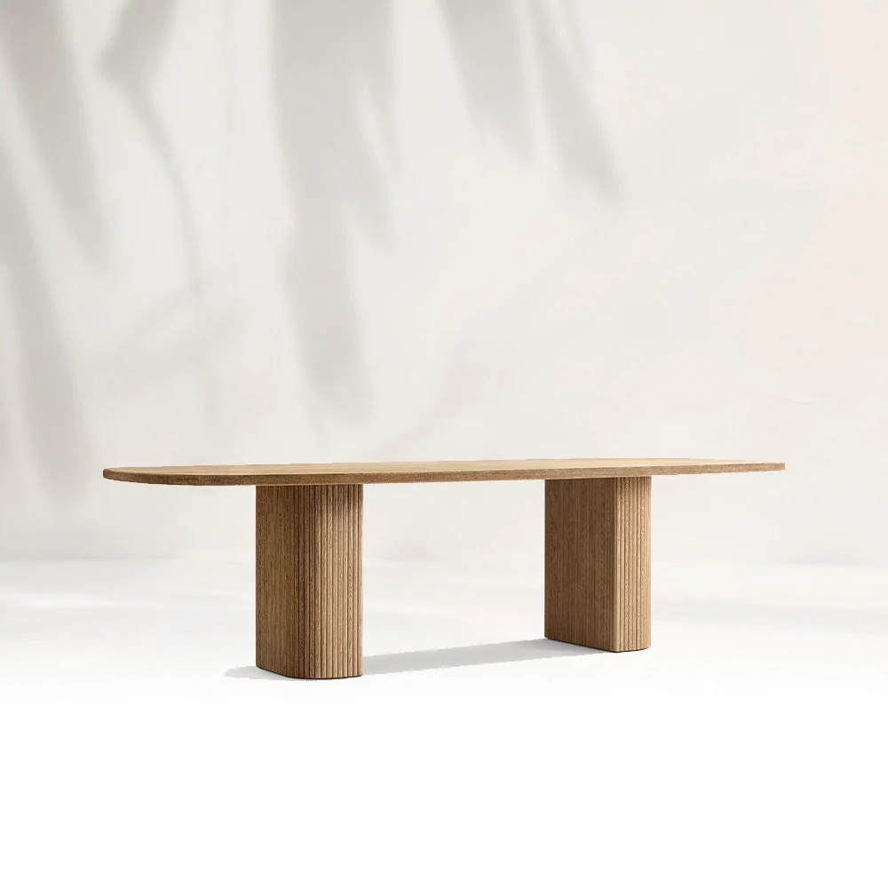 Finnley Rectangular Wood Dining Table