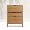 Five-Drawer Narrow Dresser