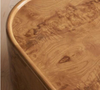 Rural-style Solid Wood Round Coffee Table