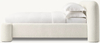 Fabric Panel Sleeping Bed